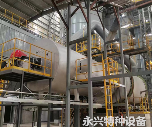 480万大卡导热油炉案例